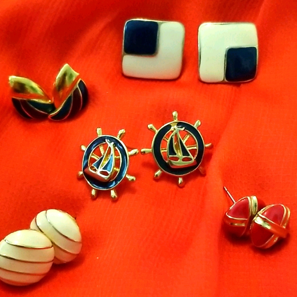 VINTAGE Nautical Inspired Jewelry Lot
